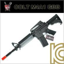 [진열품]KING ARMS COLT M4A1 GBB 가스건 - 한정판 (Ver.2 탄창)