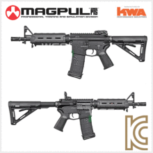 KSC(KWA) M4A1 ERG Magpul PTS MOE RM4 CQB 전동건 (전동 블로우백) 프리미엄버전 - 탄창2개