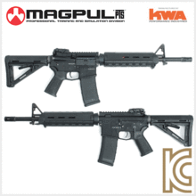 KSC(KWA) M4A1 ERG Magpul PTS MOE RM4 SCOUT 전동건 (전동 블로우백)