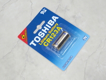 Toshiba CR123A 리튬 배터리