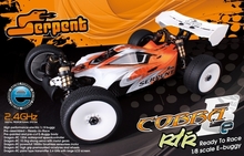 SERPENT 1/8 EP Cobra Buggy Be 2.0 RTR (#600006) - 조종기 포함